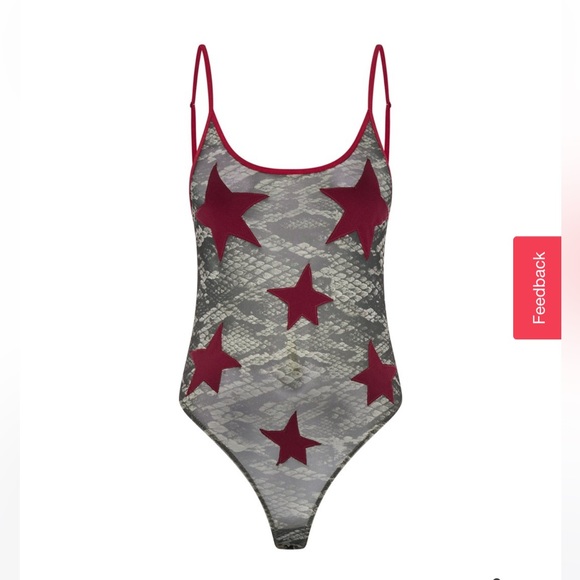 One Teaspoon night snake mesh bodysuit - Picture 2 of 3